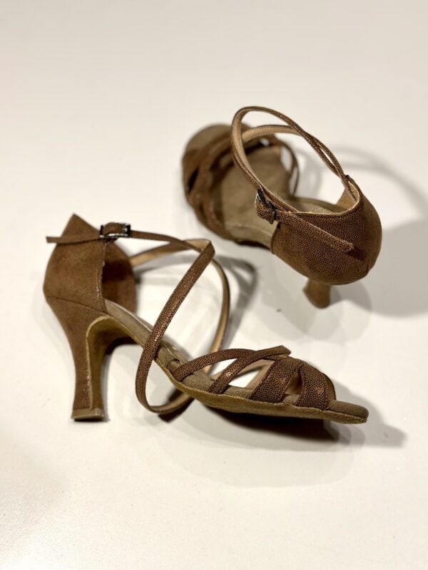 Alternative view of Scarpe da Salsa e Bachata Ball08 Cobre
