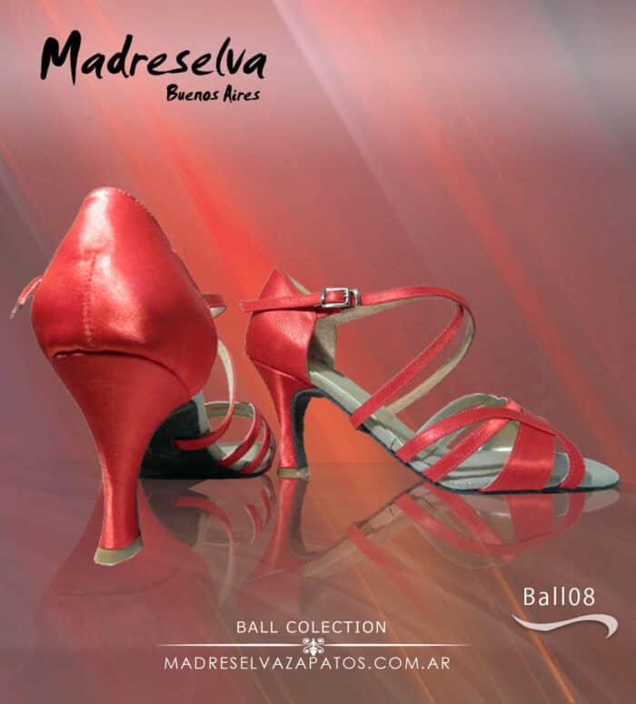 Scarpe da Salsa e Bachata Ball08 Ro