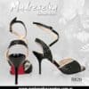 Zapato de Tango Negro Lame B820