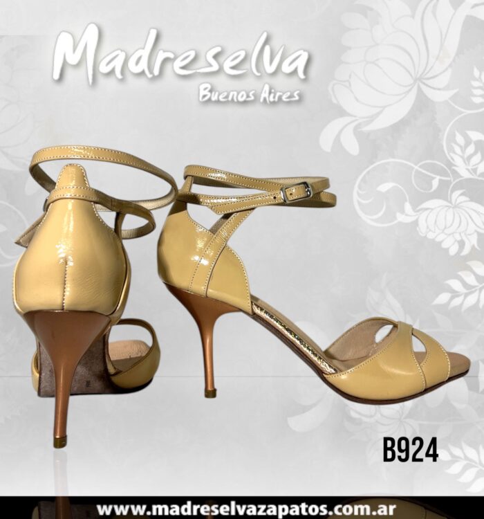B924 Zapato de Tango Nude